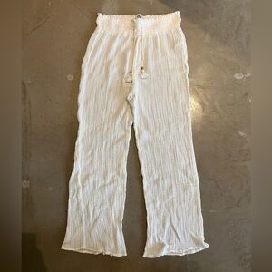 Abercrombie Cotton Gauze Wide Leg Pants